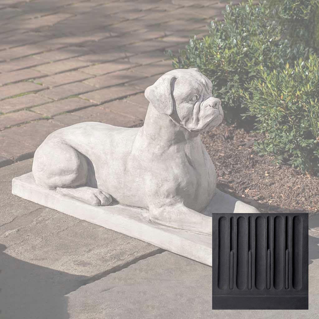 Campania Boxer Garden Statue - A-547 - Image 11