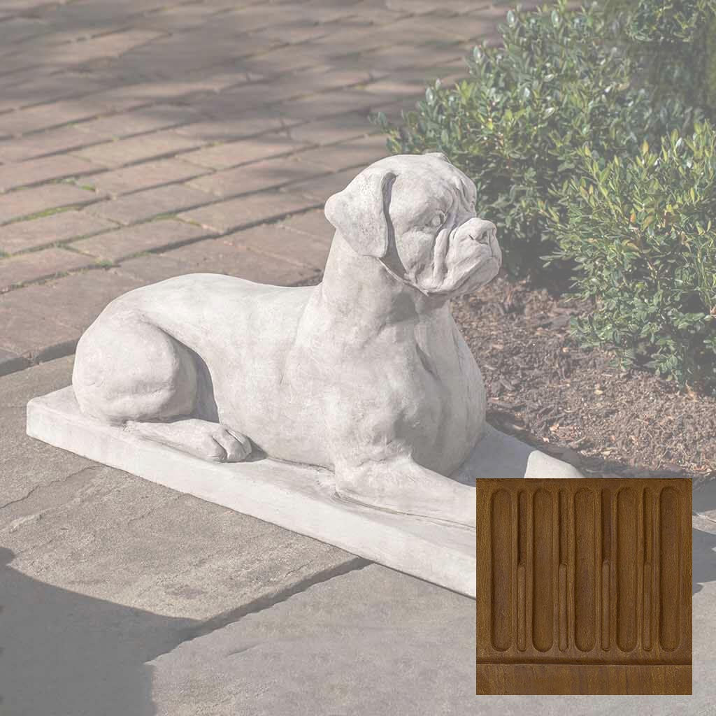 Campania Boxer Garden Statue - A-547 - Image 12