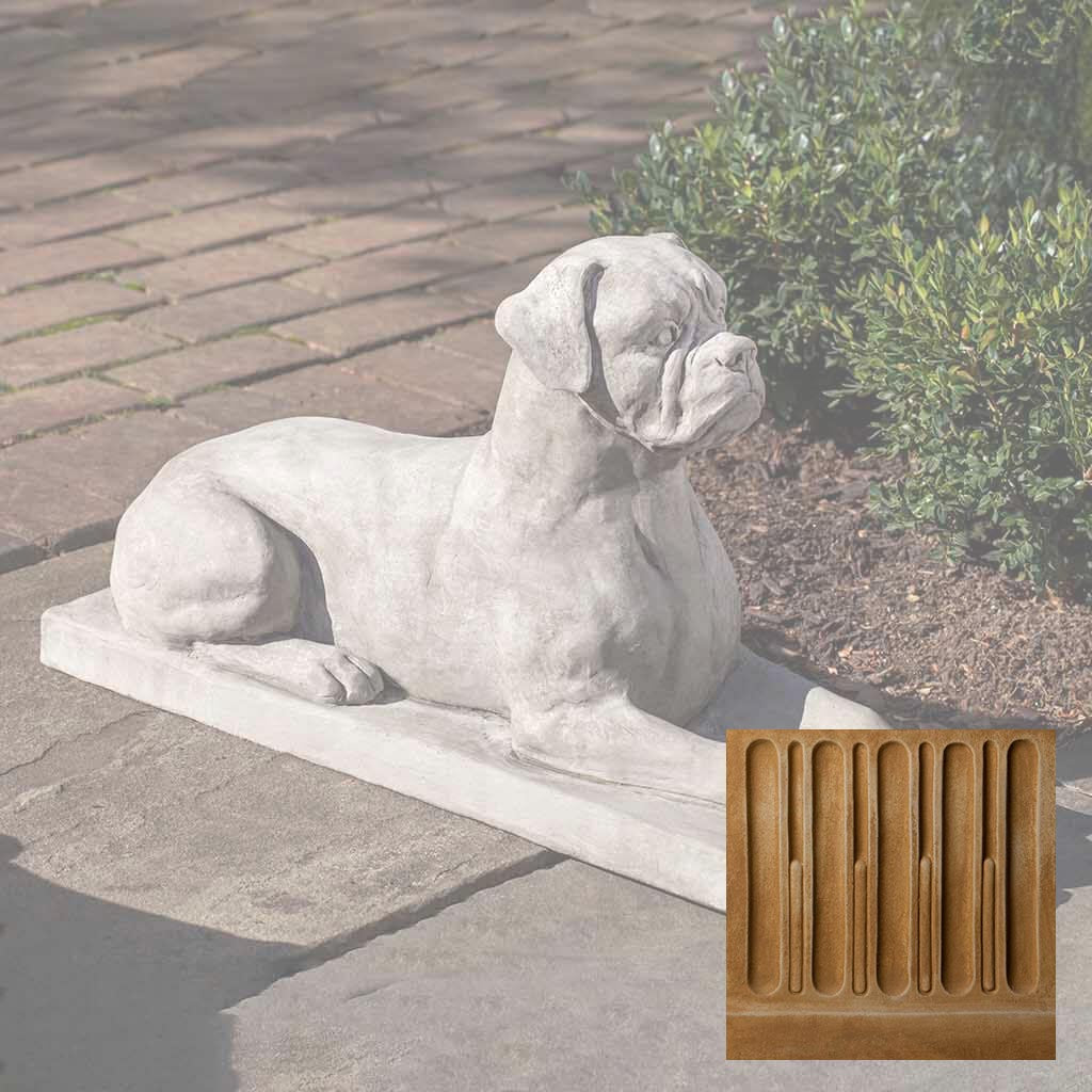 Campania Boxer Garden Statue - A-547 - Image 13