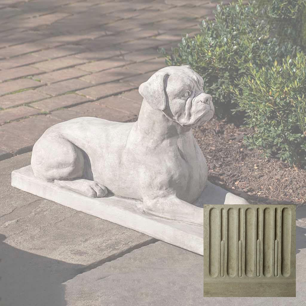Campania Boxer Garden Statue - A-547 - Image 14