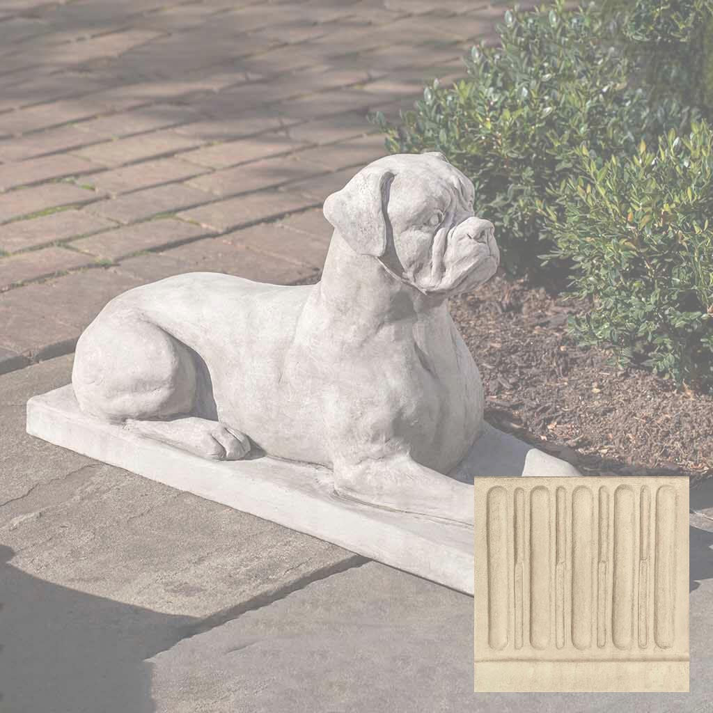 Campania Boxer Garden Statue - A-547 - Image 7