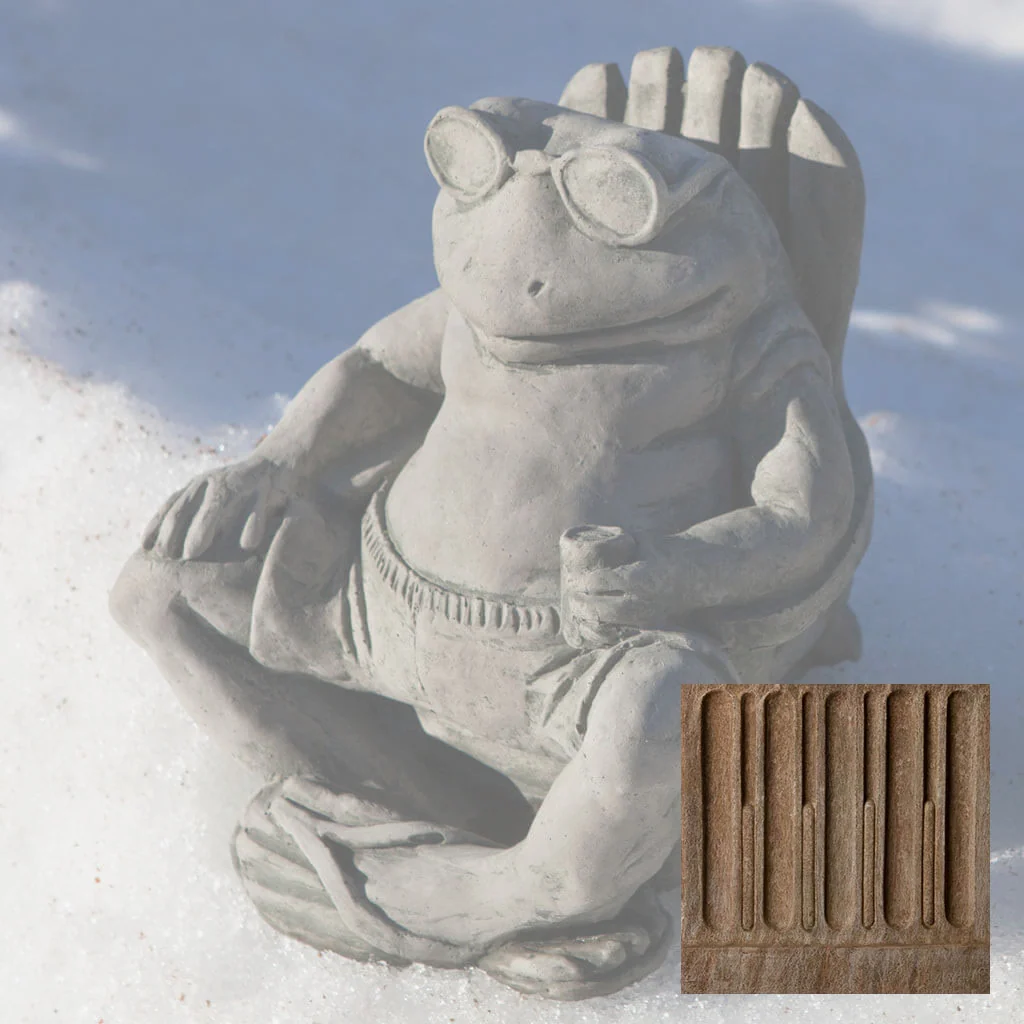 Campania Bud on the Beach Garden Statue - A-570 - Image 2