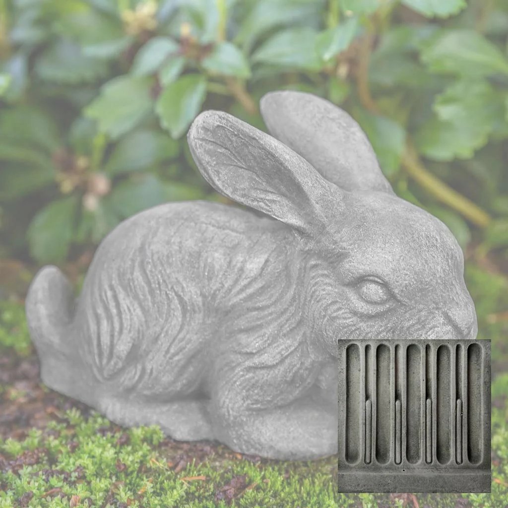 Campania Bunny Garden Statue - A-628 - Image 3