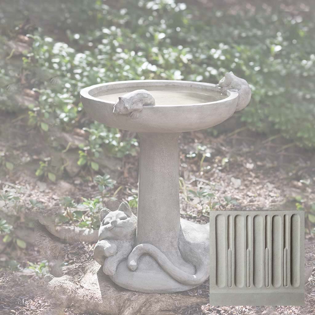 Campania Catnap Birdbath - B-127 - Image 11