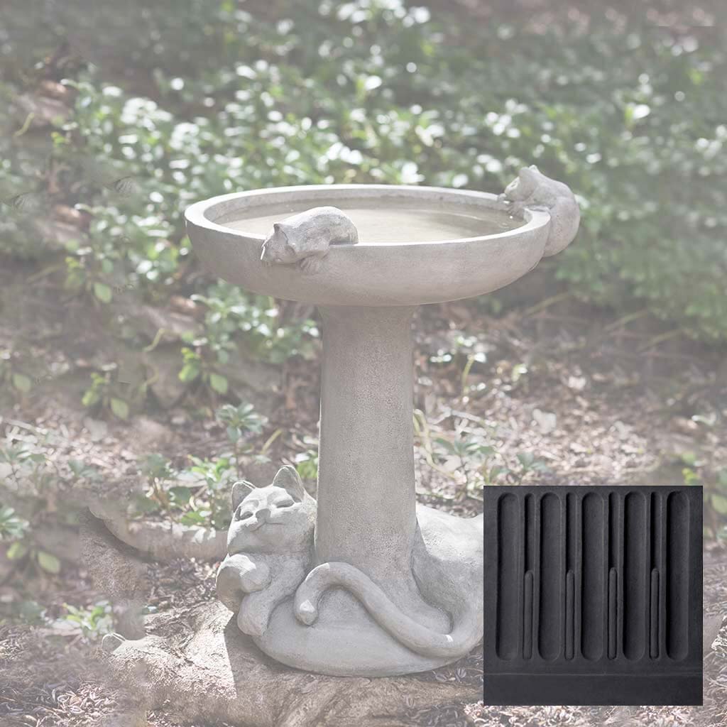 Campania Catnap Birdbath - B-127 - Image 12