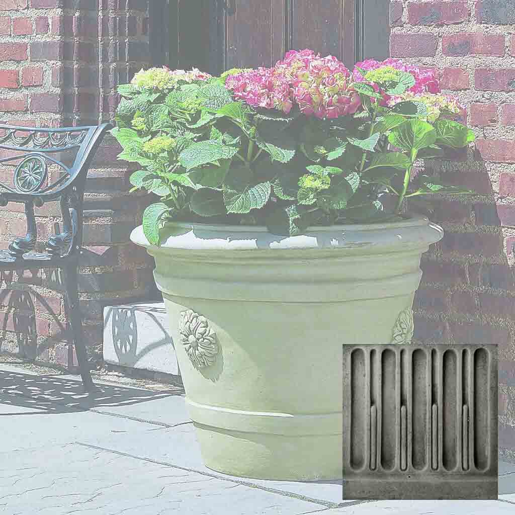 Campania Certosa Medallion Planter - P-297 - Image 3