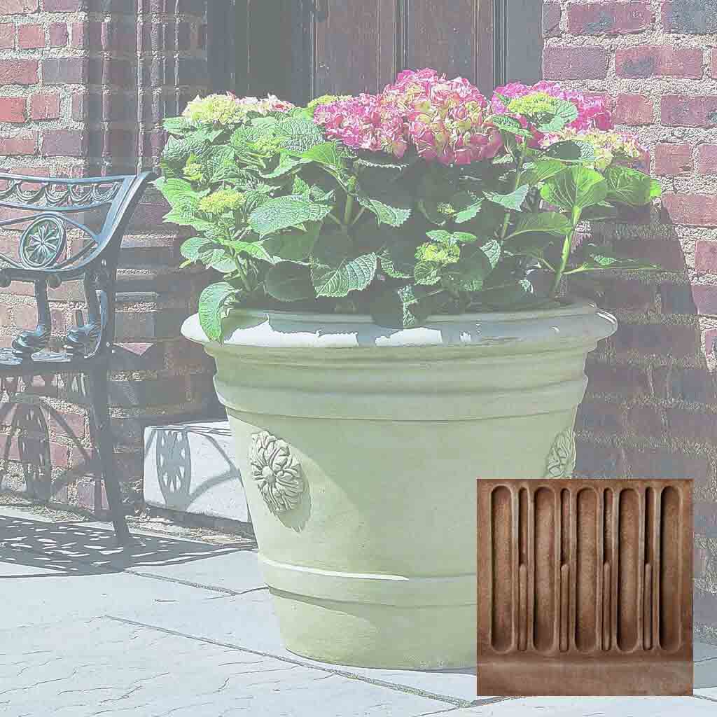 Campania Certosa Medallion Planter - P-297 - Image 4