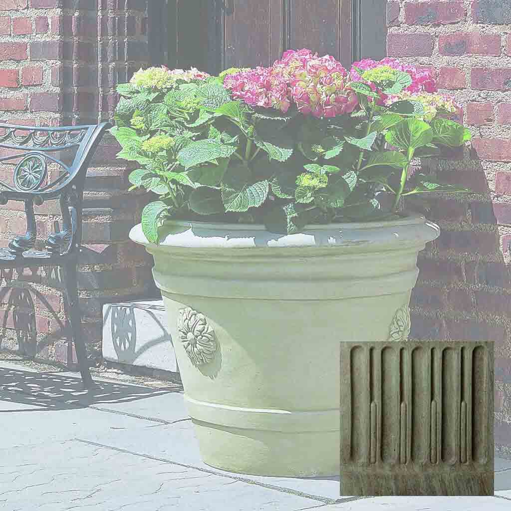 Campania Certosa Medallion Planter - P-297 - Image 5