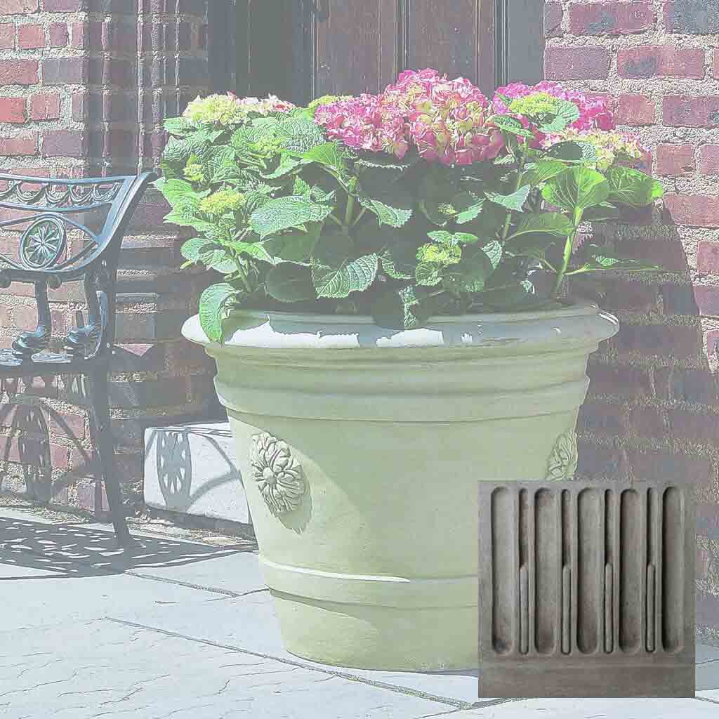 Campania Certosa Medallion Planter - P-297 - Image 9