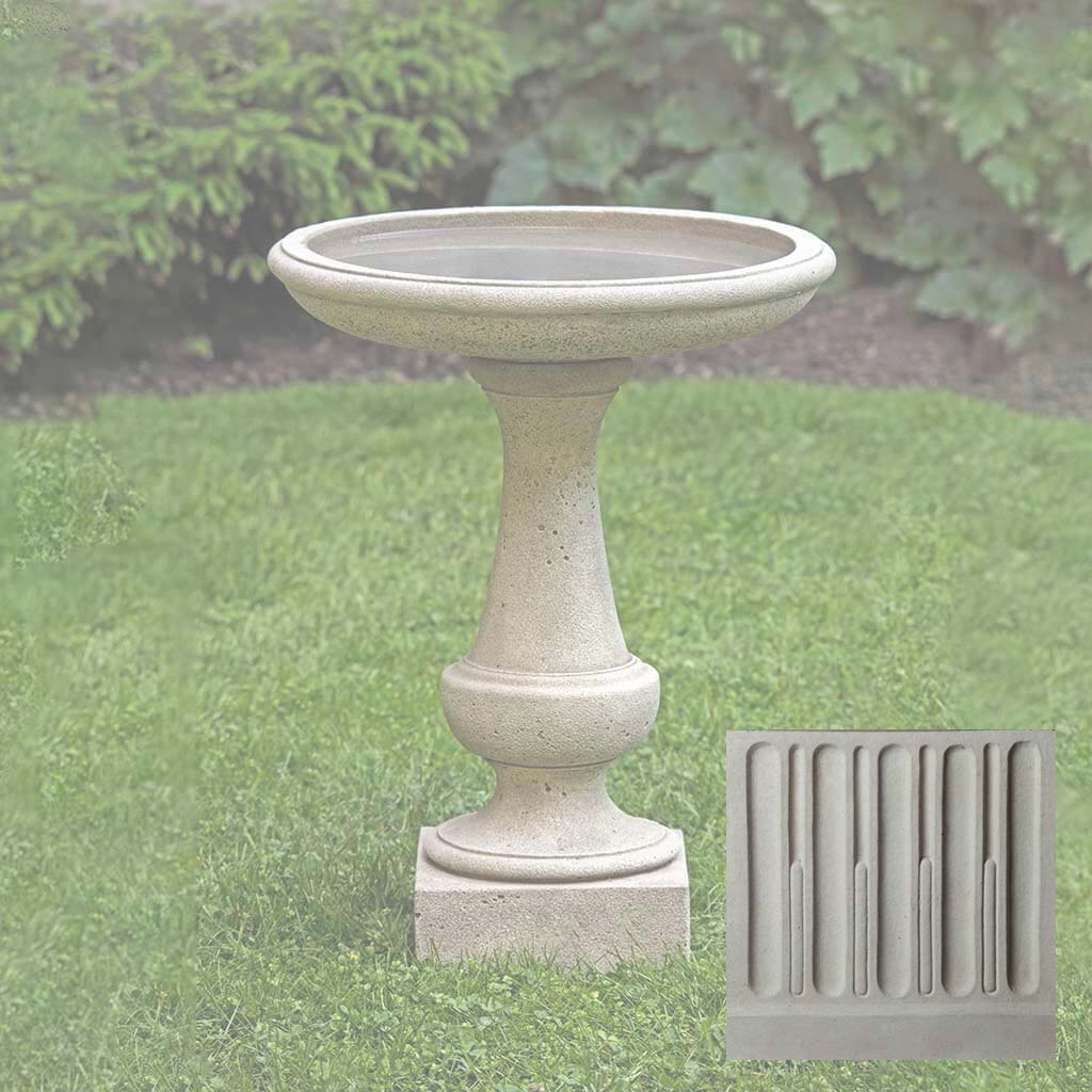 Campania Chatham Birdbath - B-152 - Image 10