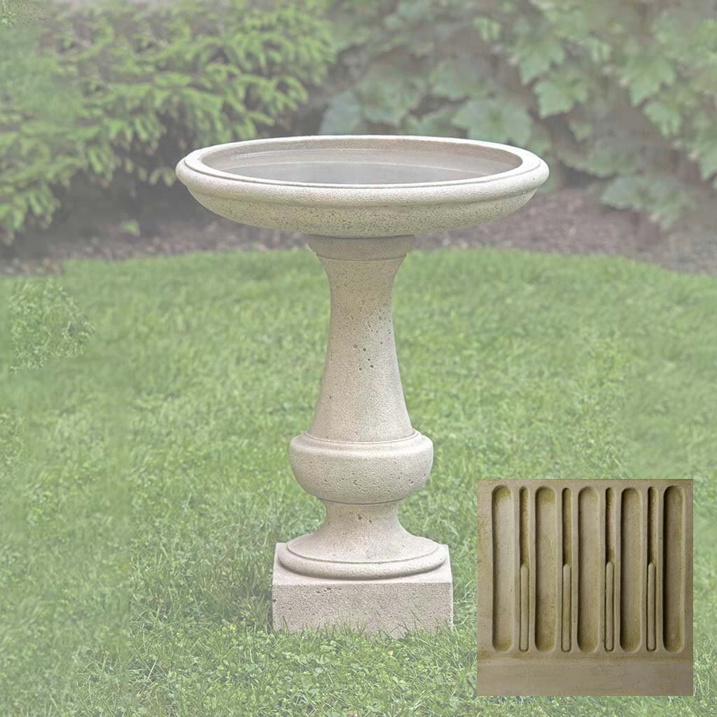 Campania Chatham Birdbath - B-152 - Image 5
