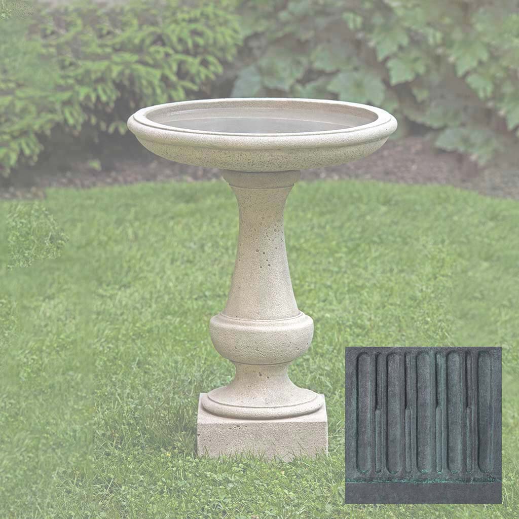 Campania Chatham Birdbath - B-152 - Image 9