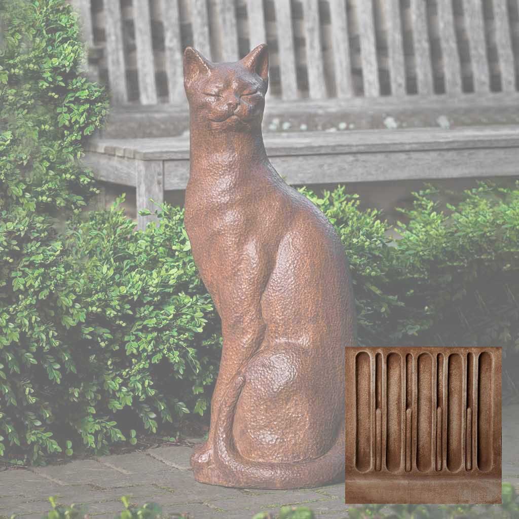 Campania Checkers Garden Statue - A-577 - Image 4