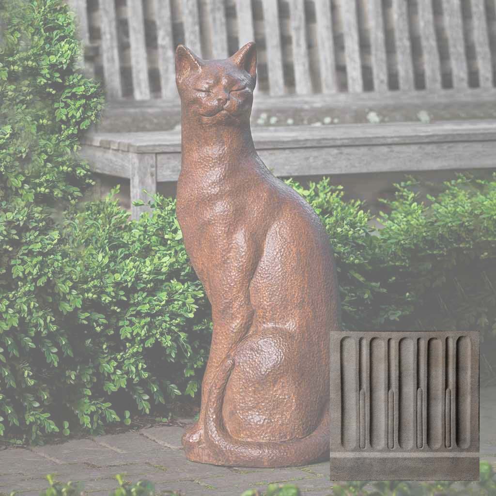 Campania Checkers Garden Statue - A-577 - Image 6