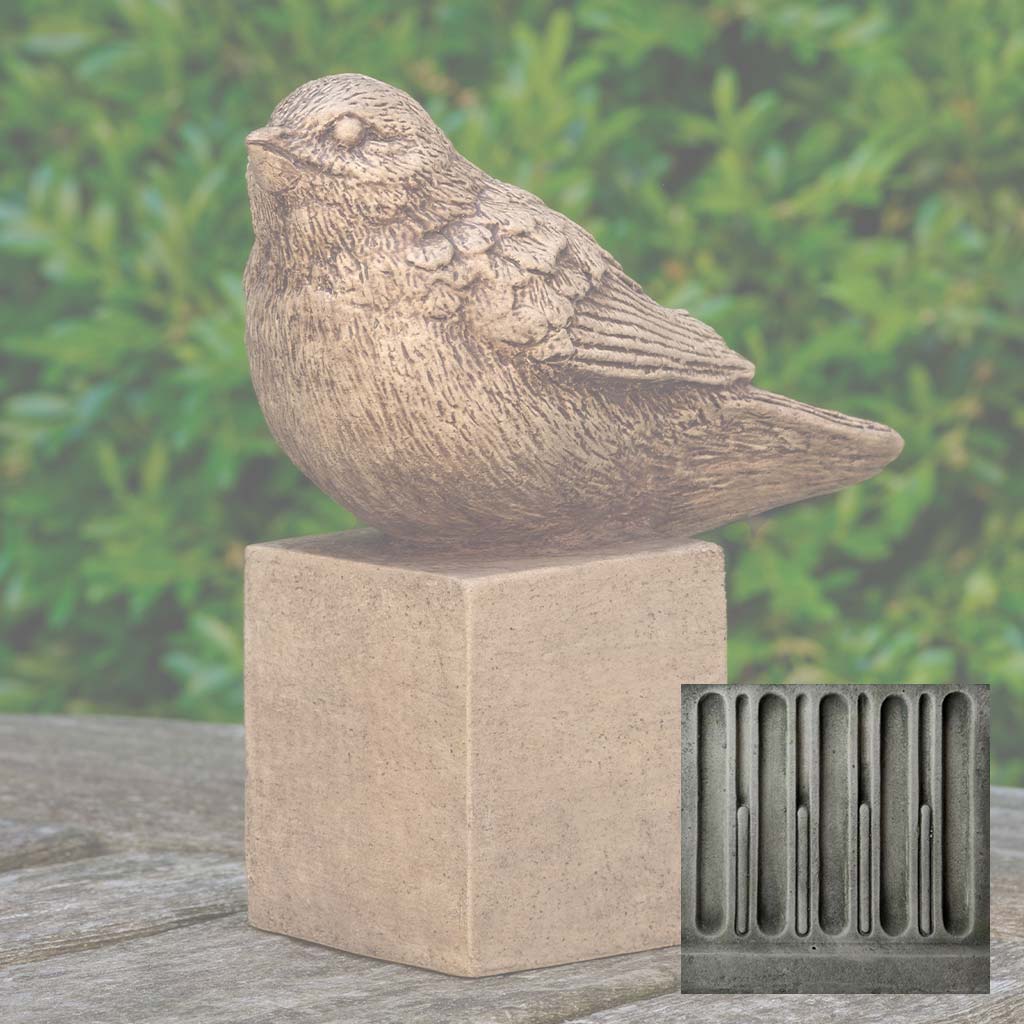 Campania Chirp Garden Statue - A-685 - Image 3