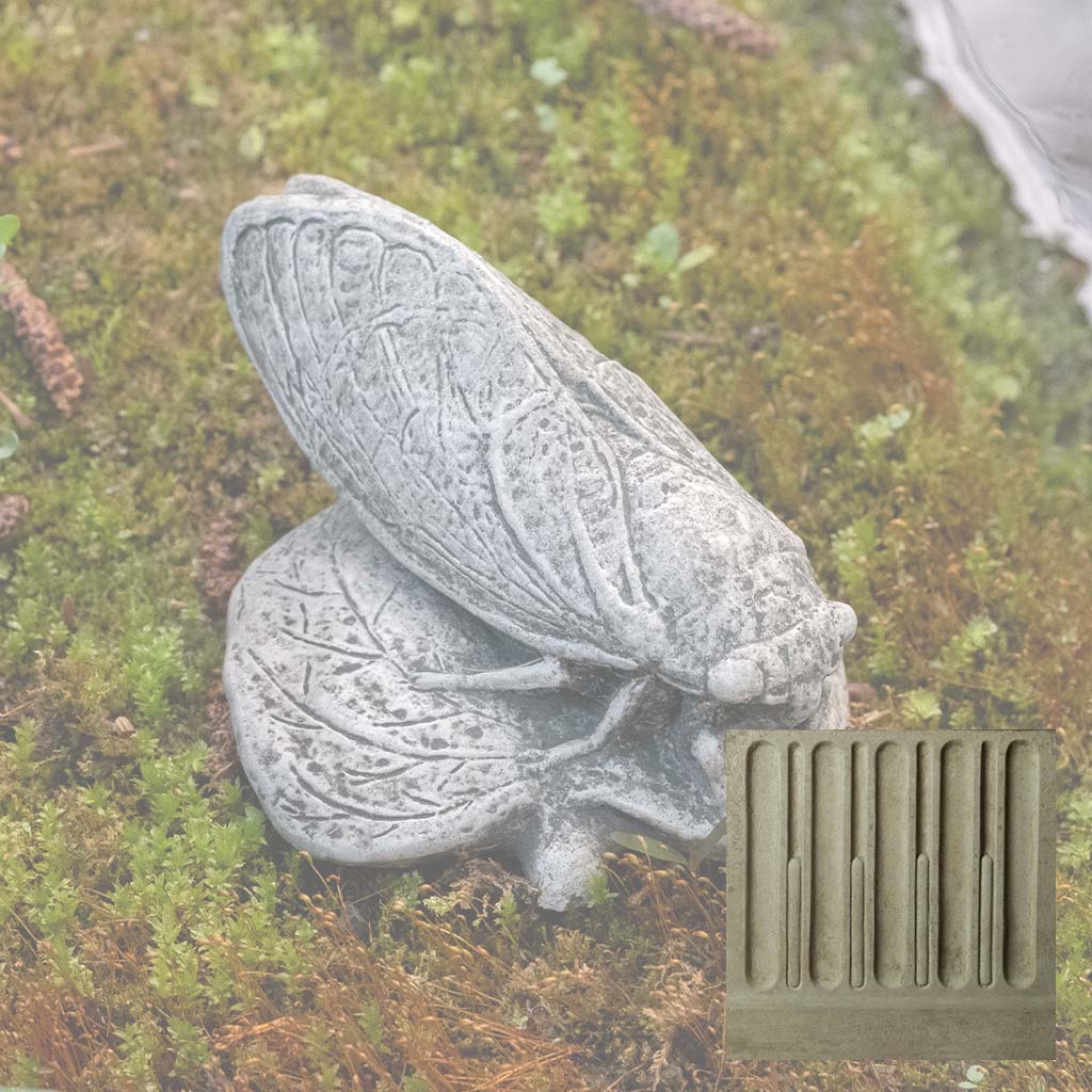 Campania Cicada Garden Statue - A-659 - Image 2