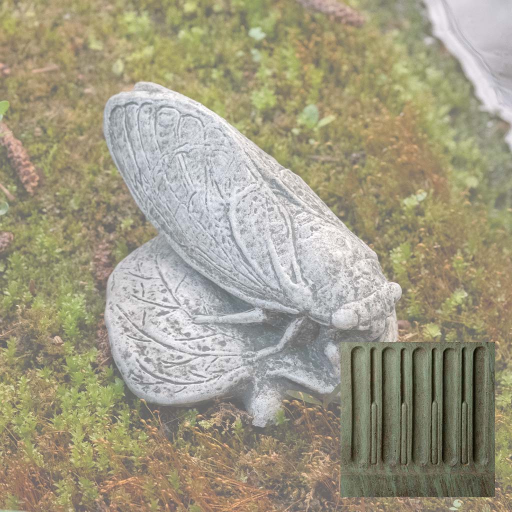 Campania Cicada Garden Statue - A-659 - Image 4