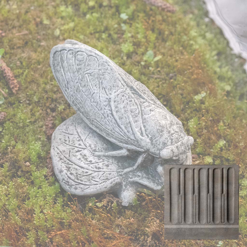 Campania Cicada Garden Statue - A-659 - Image 5
