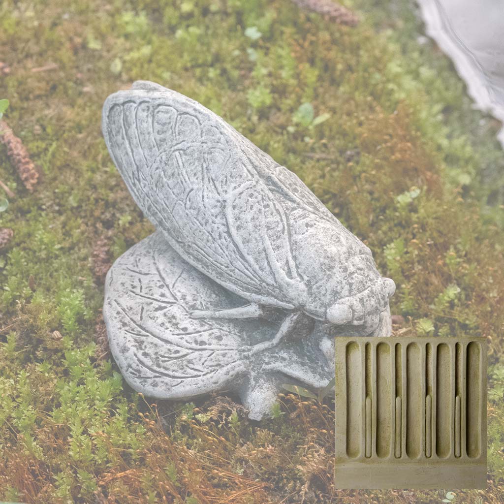 Campania Cicada Garden Statue - A-659 - Image 6