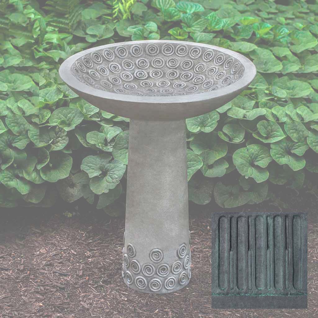 Campania Cirrus Birdbath - B-161 - Image 10