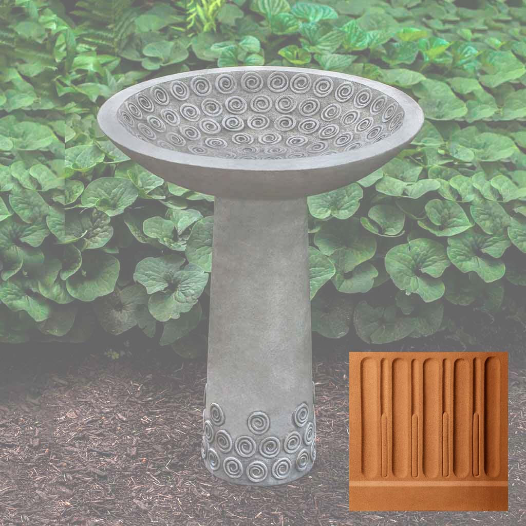 Campania Cirrus Birdbath - B-161 - Image 14