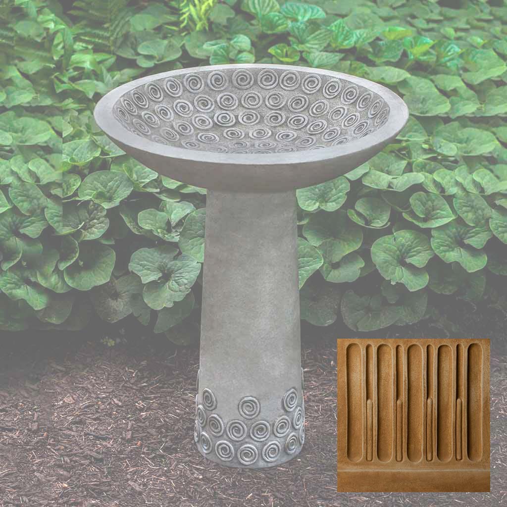 Campania Cirrus Birdbath - B-161 - Image 15