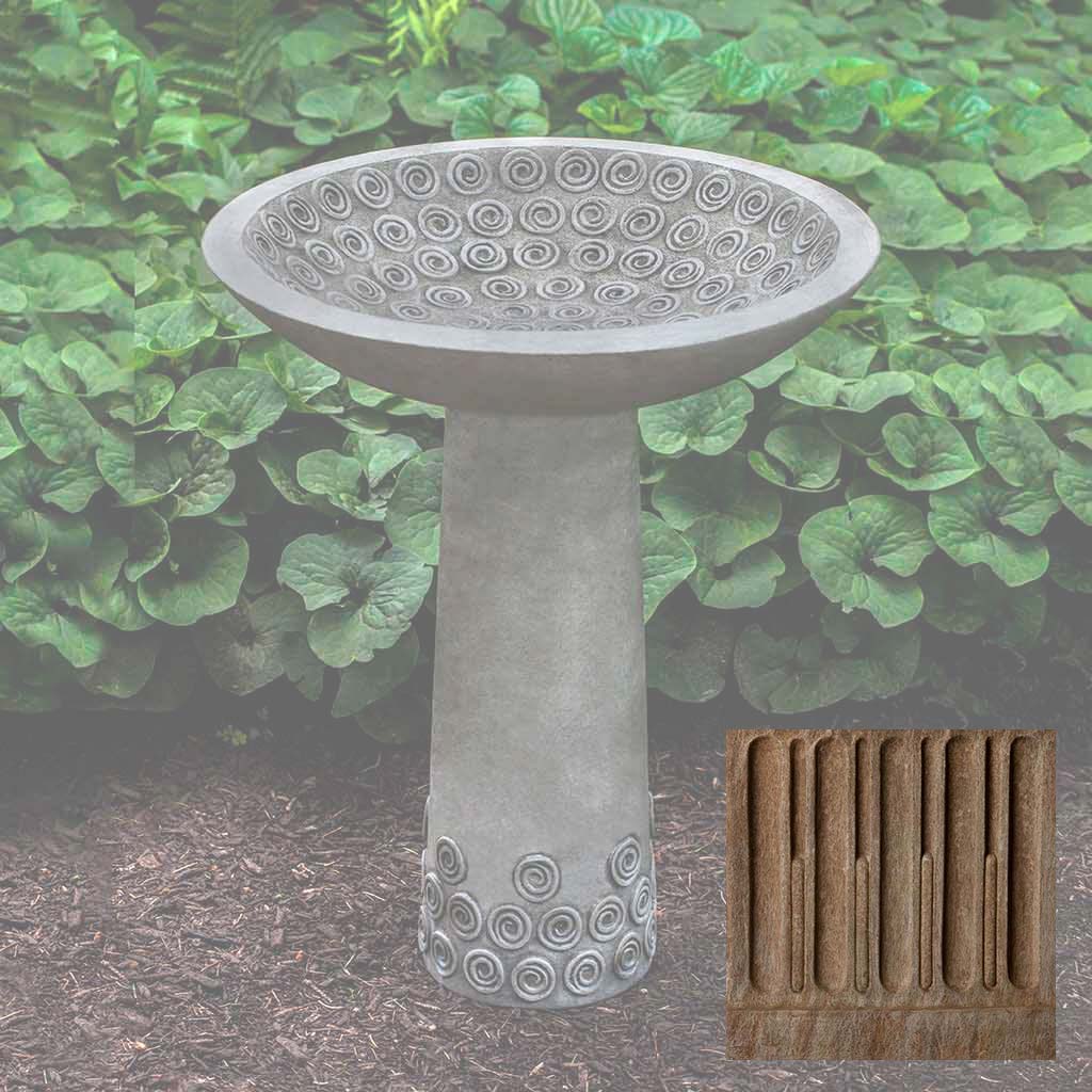 Campania Cirrus Birdbath - B-161 - Image 2