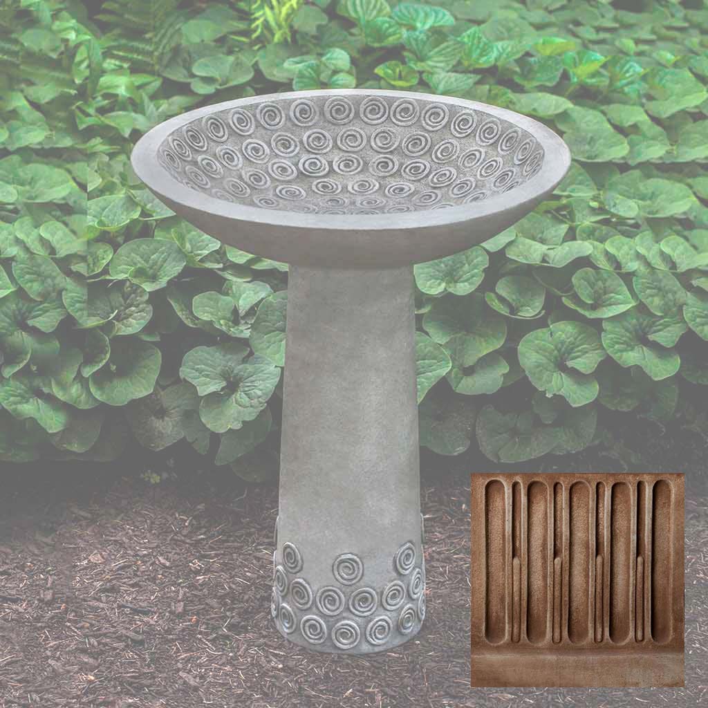 Campania Cirrus Birdbath - B-161 - Image 3