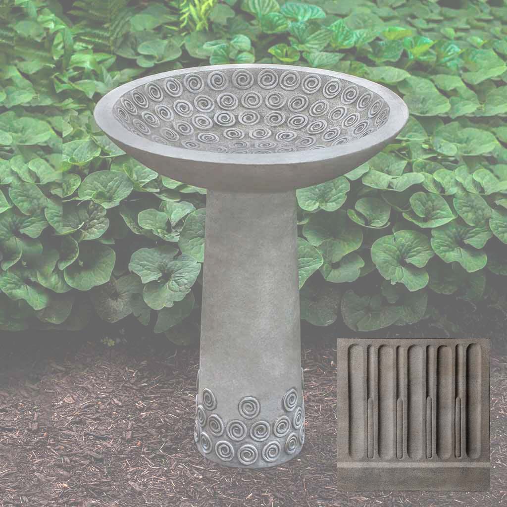 Campania Cirrus Birdbath - B-161 - Image 5