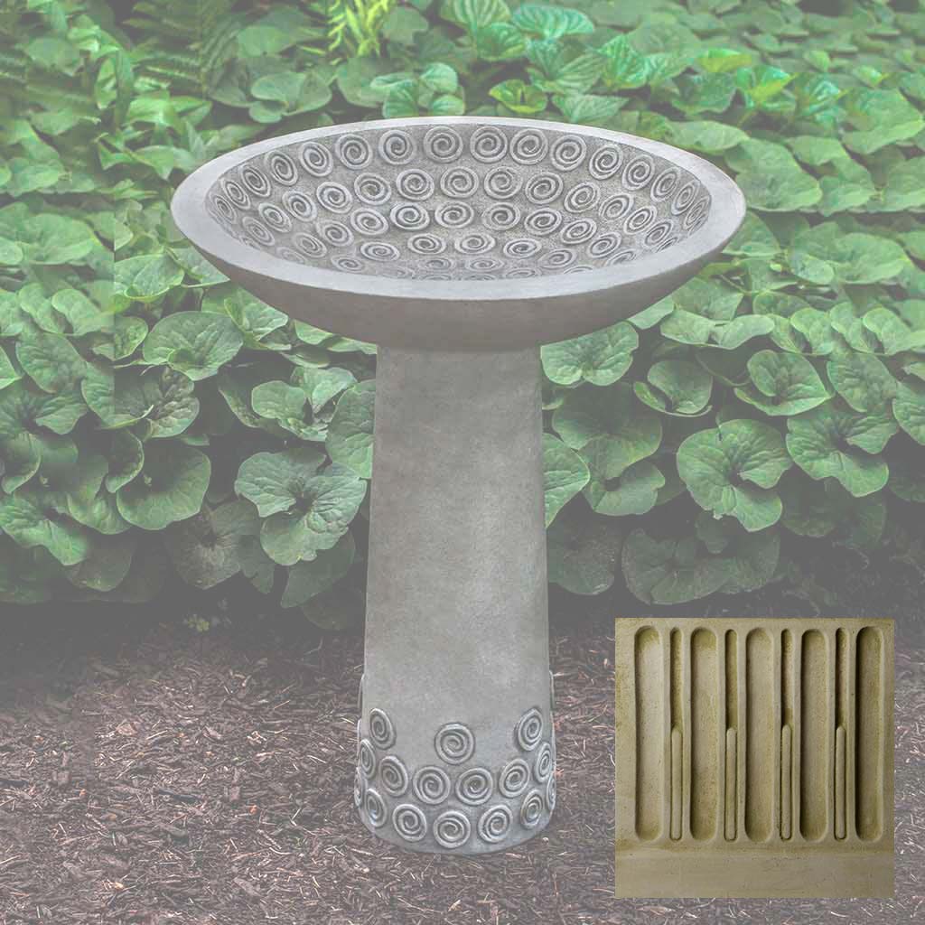 Campania Cirrus Birdbath - B-161 - Image 6