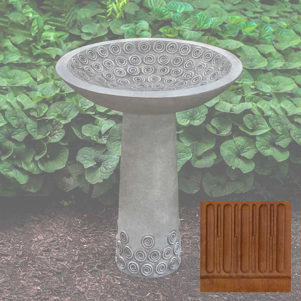 Campania Cirrus Birdbath - B-161 - Image 8