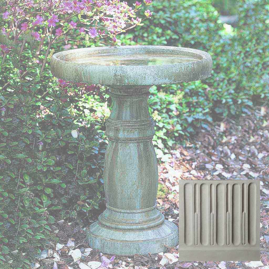 Campania Classic Birdbath, Large - B-018 - Image 10