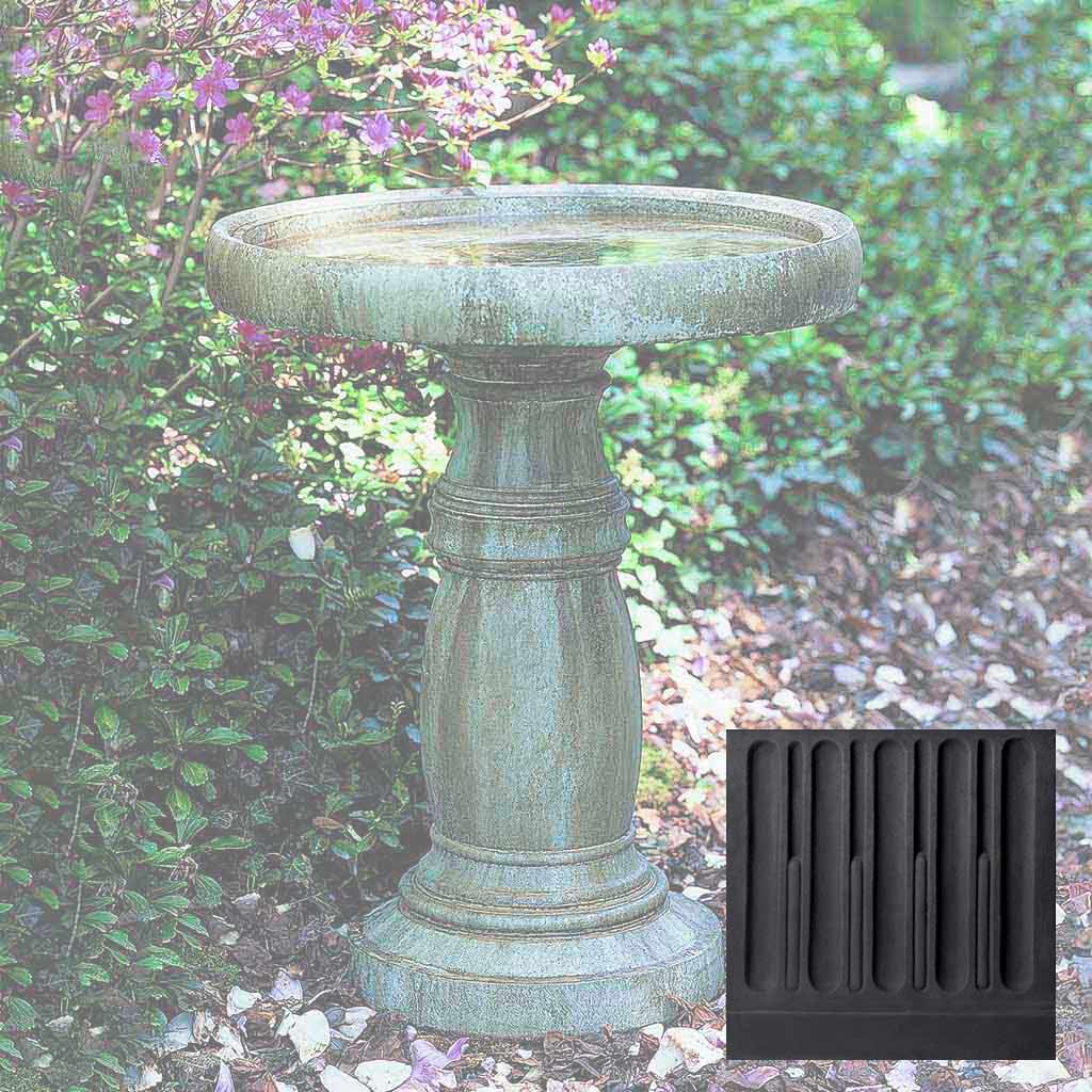 Campania Classic Birdbath, Large - B-018 - Image 11