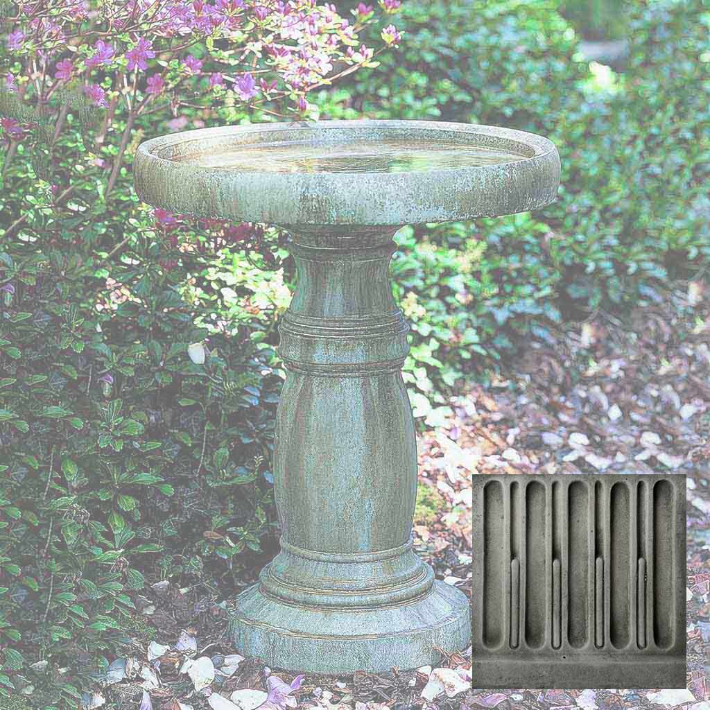 Campania Classic Birdbath, Large - B-018 - Image 3