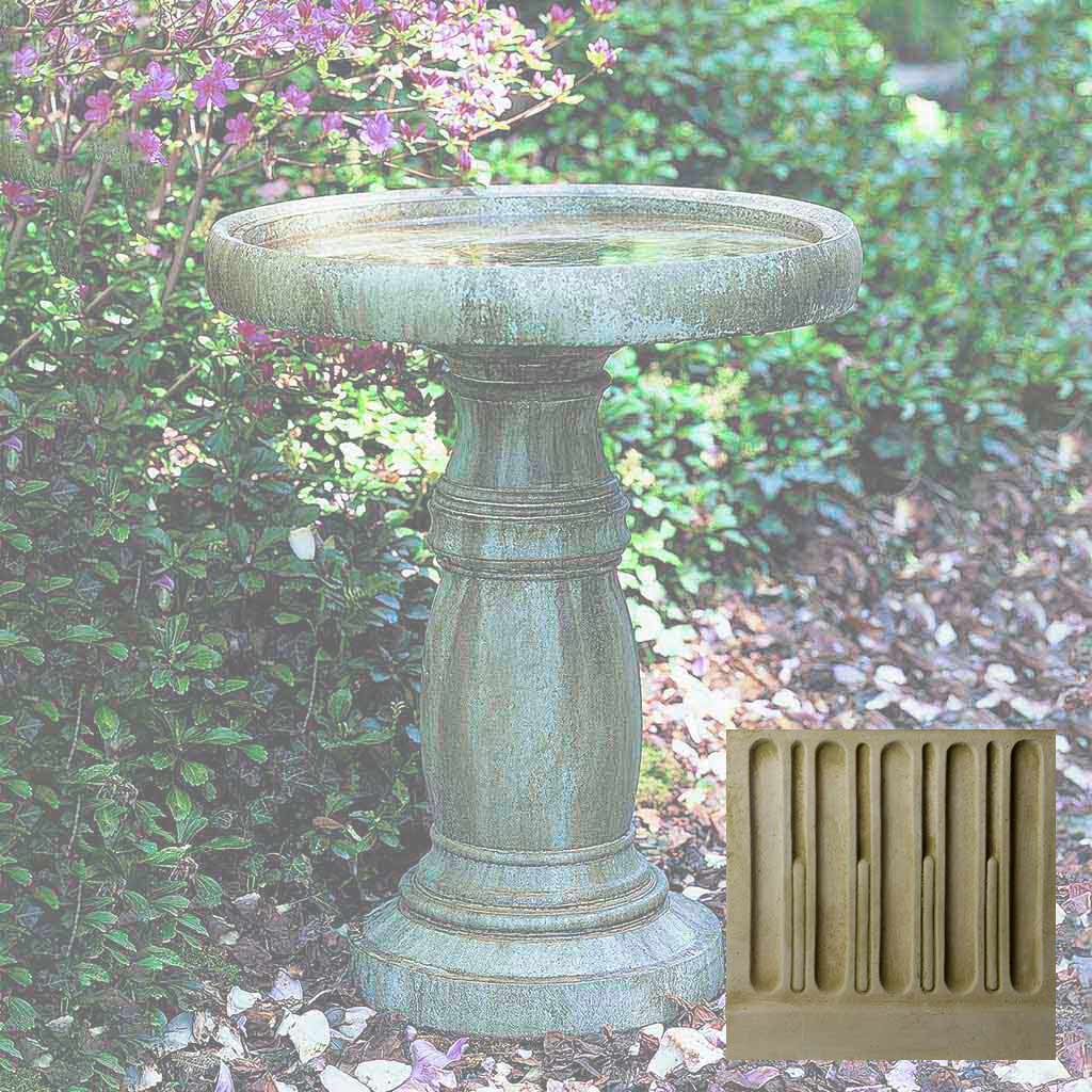 Campania Classic Birdbath, Large - B-018 - Image 5