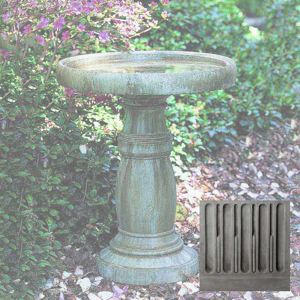 Campania Classic Birdbath, Large - B-018 - Image 8