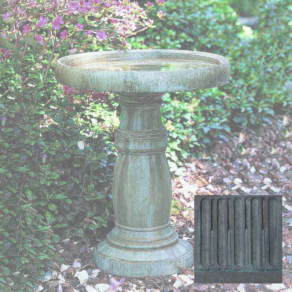 Campania Classic Birdbath, Large - B-018 - Image 9