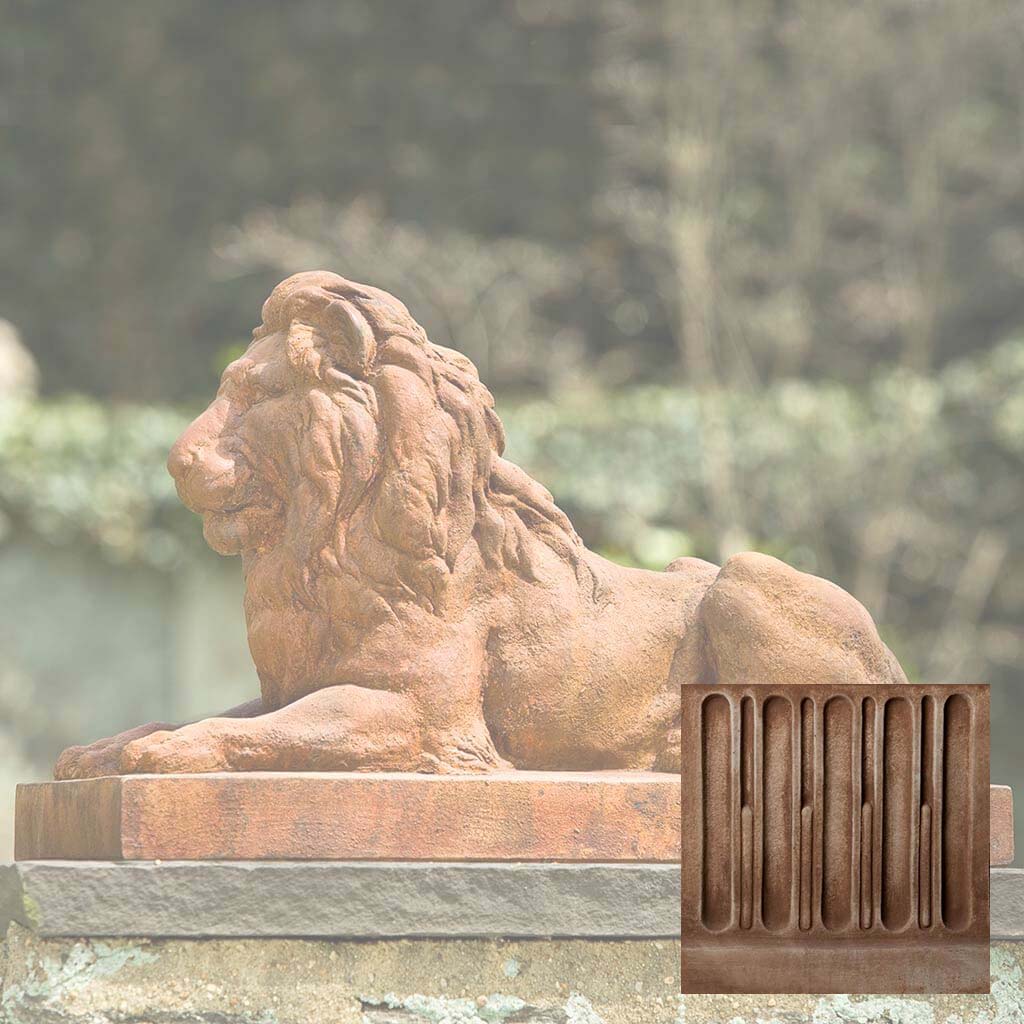 Campania Classic Lion Garden Statue - A-405 - Image 4