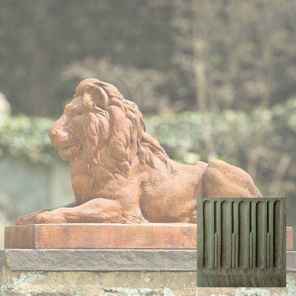 Campania Classic Lion Garden Statue - A-405 - Image 5