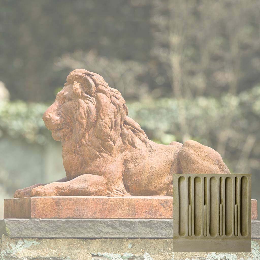 Campania Classic Lion Garden Statue - A-405 - Image 7