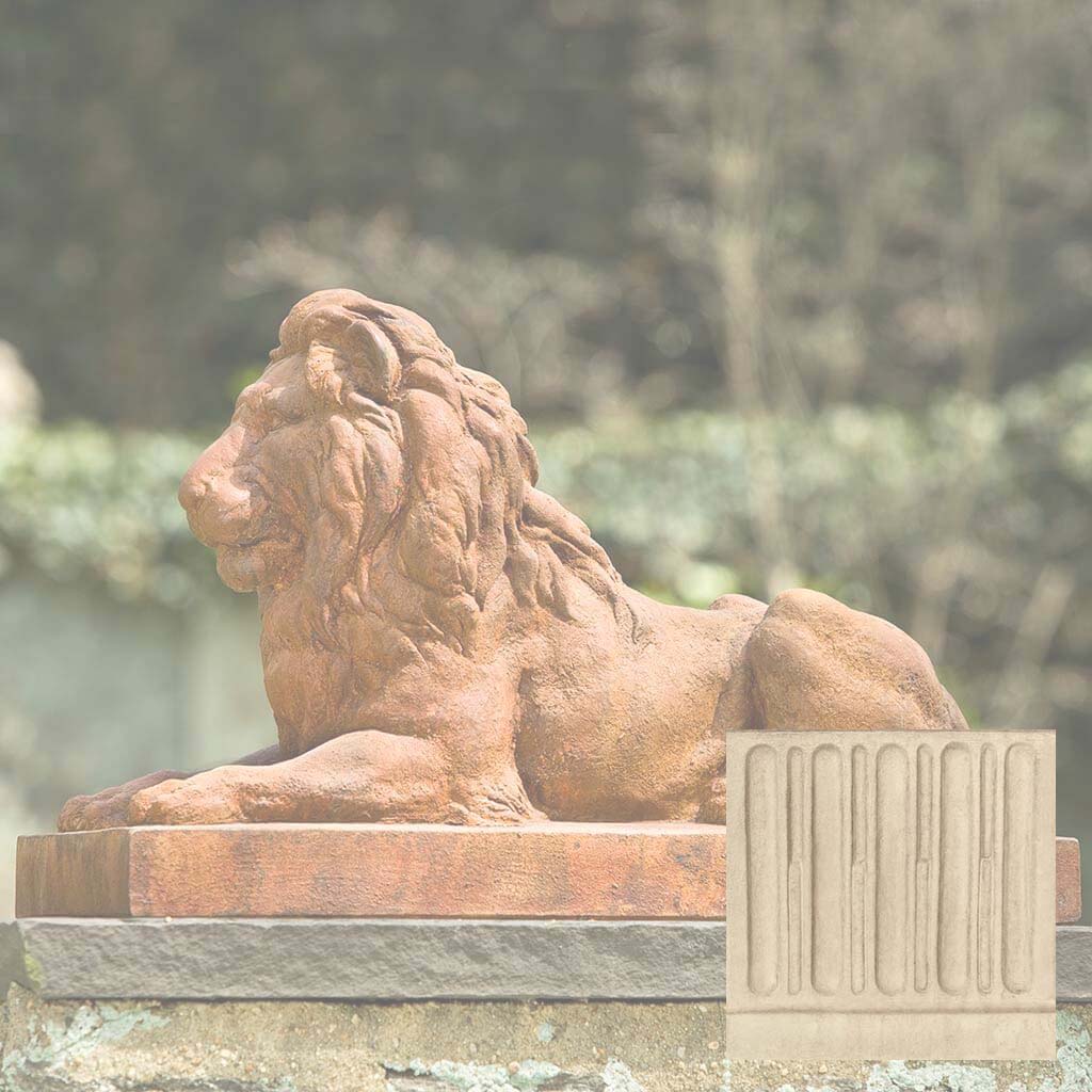 Campania Classic Lion Garden Statue - A-405 - Image 8