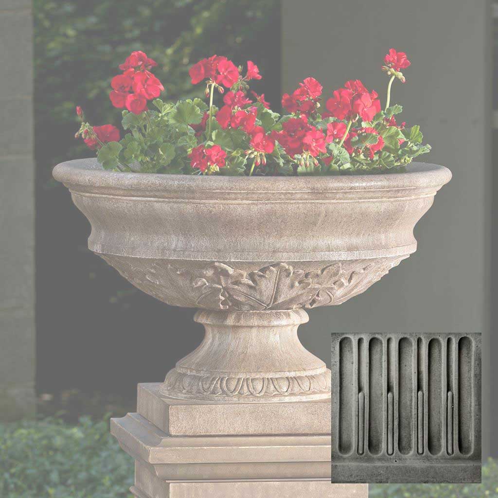 Campania Coachhouse Urn - P-595 - Image 2