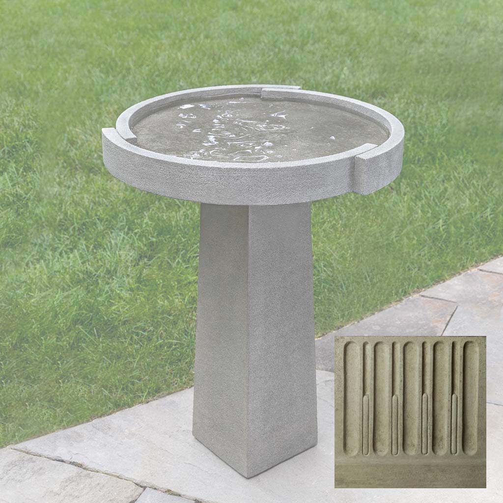 Campania Concept Birdbath - B-185 - Image 14