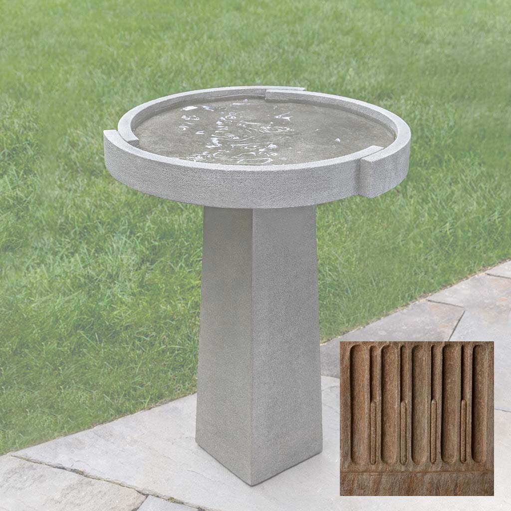 Campania Concept Birdbath - B-185 - Image 2
