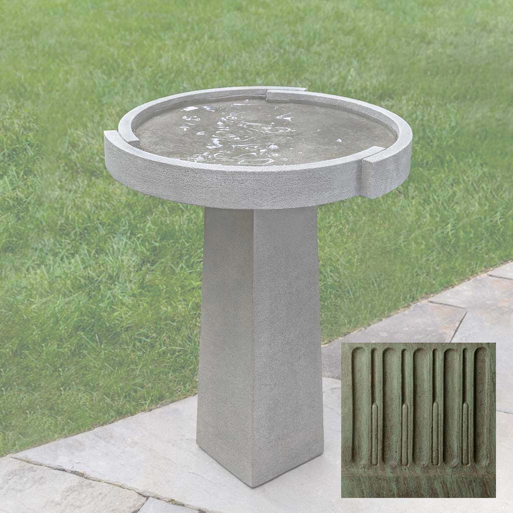 Campania Concept Birdbath - B-185 - Image 4