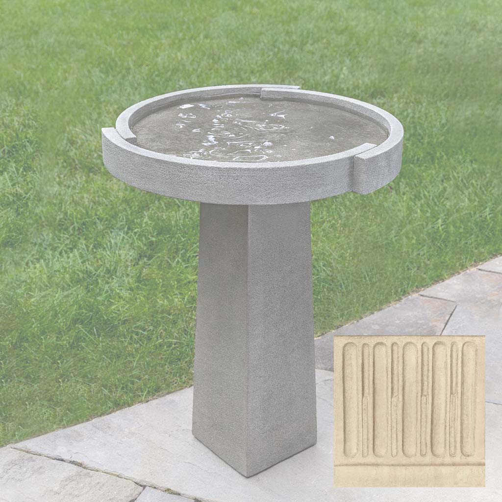 Campania Concept Birdbath - B-185 - Image 6