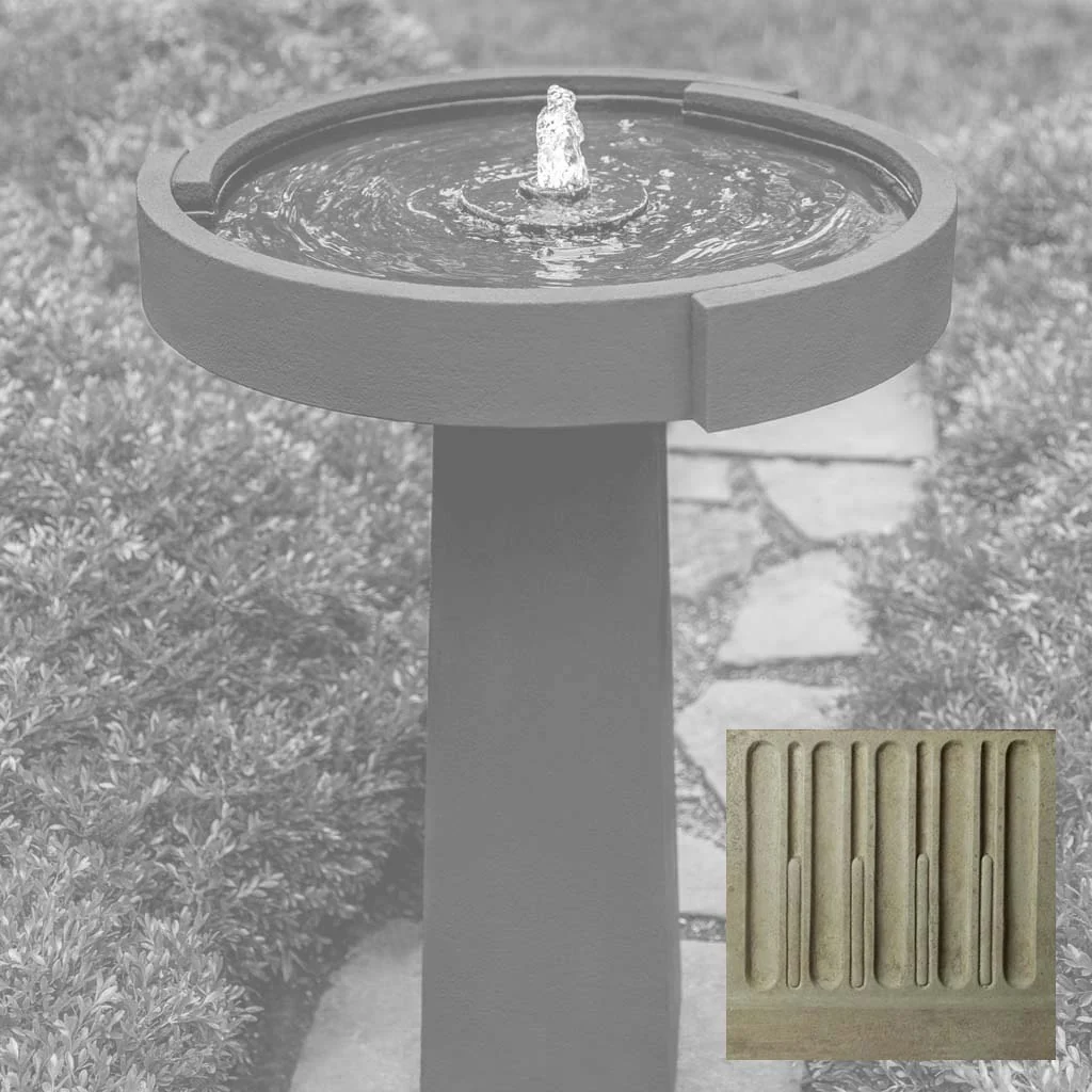 Campania Concept Birdbath Fountain - FT-336 - Image 16