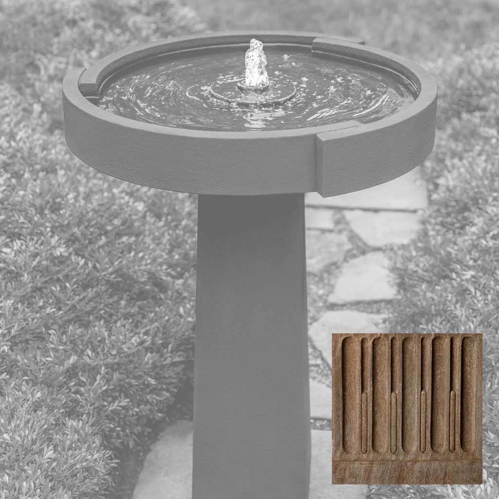 Campania Concept Birdbath Fountain - FT-336 - Image 2