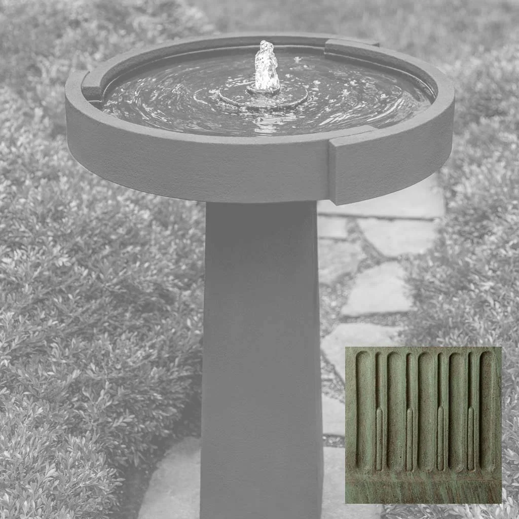 Campania Concept Birdbath Fountain - FT-336 - Image 5