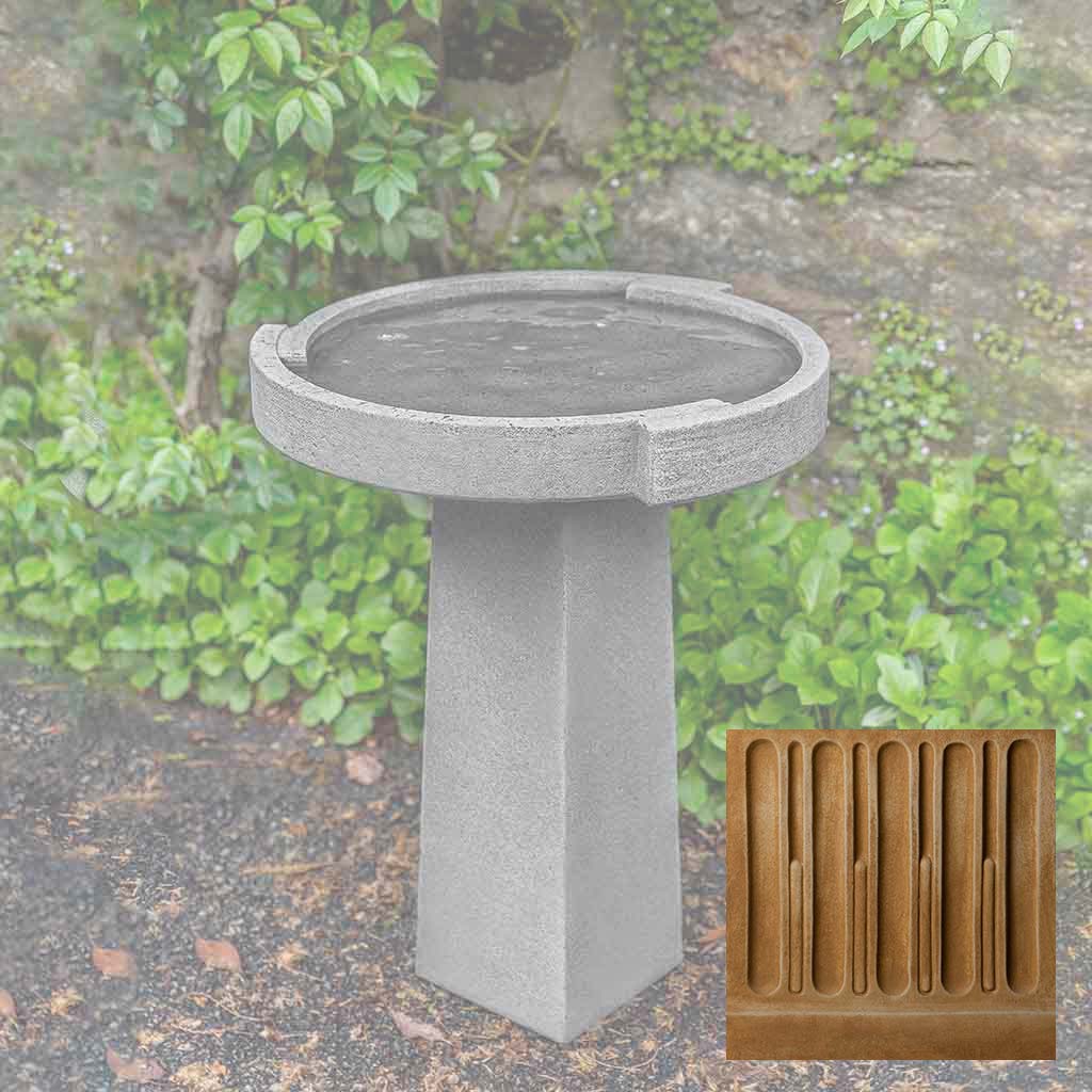 Campania Concept Birdbath, Small - B-186 - Image 15